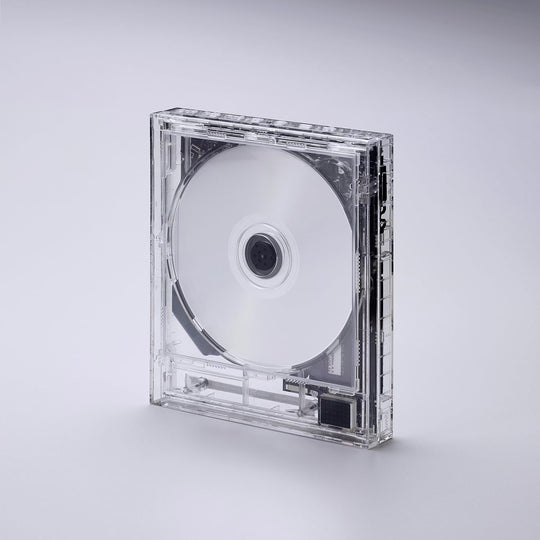 km5 Instant Disk Audio CP1 Bluetooth CD Player Clear - WAFUU JAPAN