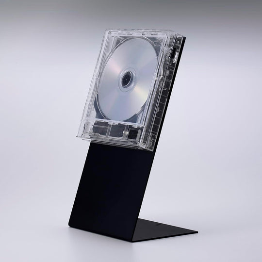 km5 Instant Disk Audio CP1 Bluetooth CD Player Clear - WAFUU JAPAN