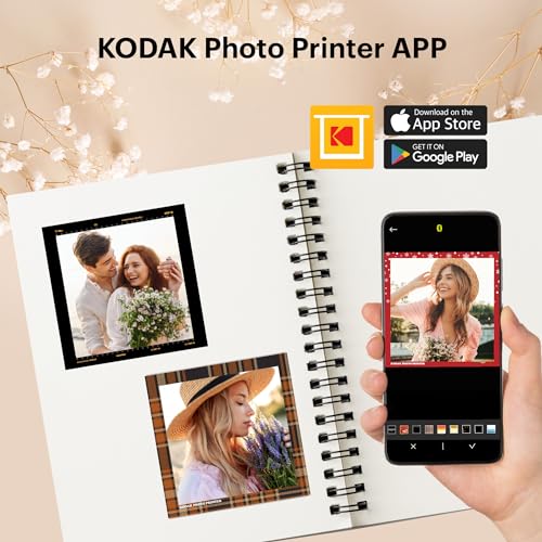 Kodak Mini Shot 3 Retro 2in1 Instant Camera Printer Yellow 8Pack - WAFUU JAPAN