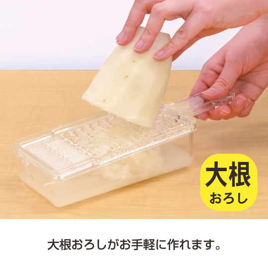 Kokubo Industrial Shiboreru Grater DX Efficient Kitchen Tool KK - 485 - WAFUU JAPAN