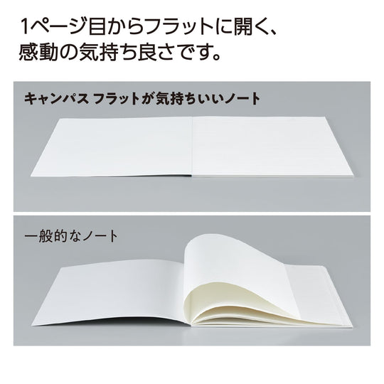 KOKUYO Campus Flat Feels Good Notebook Dot - A Ruled B5 3 - Color Pack No - FL3CATX3 - WAFUU JAPAN
