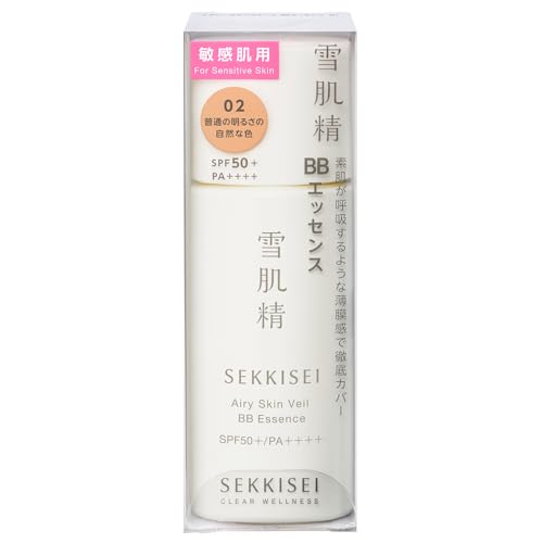 KOSÉ SEKKISEI BB Essence Airy Skin Veil 02 Natural Color 30mL - WAFUU JAPAN