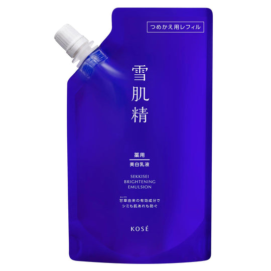 KOSÉ SEKKISEI Brightening Emulsion Refill Milky Lotion 120mL Whitening Skincare - WAFUU JAPAN