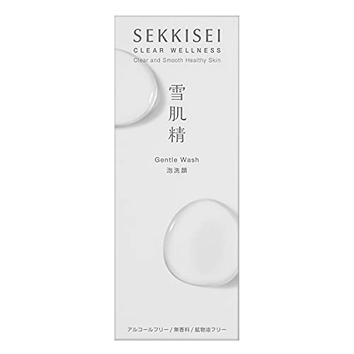 KOSÉ SEKKISEI Clear Wellness Gentle Facial Cleansing Foam 160mL Sensitive Skin - WAFUU JAPAN