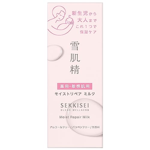 KOSÉ SEKKISEI Clear Wellness Moist Repair Milk Sensitive Skin Lotion 100mL - WAFUU JAPAN