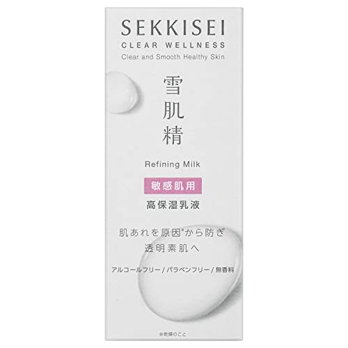 KOSÉ SEKKISEI Clear Wellness Refining Milk Sensitive Skin Moisturizing Emulsion 140mL - WAFUU JAPAN