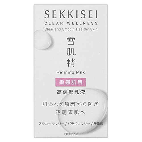 KOSÉ SEKKISEI Clear Wellness Refining Milk Sensitive Skin Moisturizing Emulsion 90mL - WAFUU JAPAN