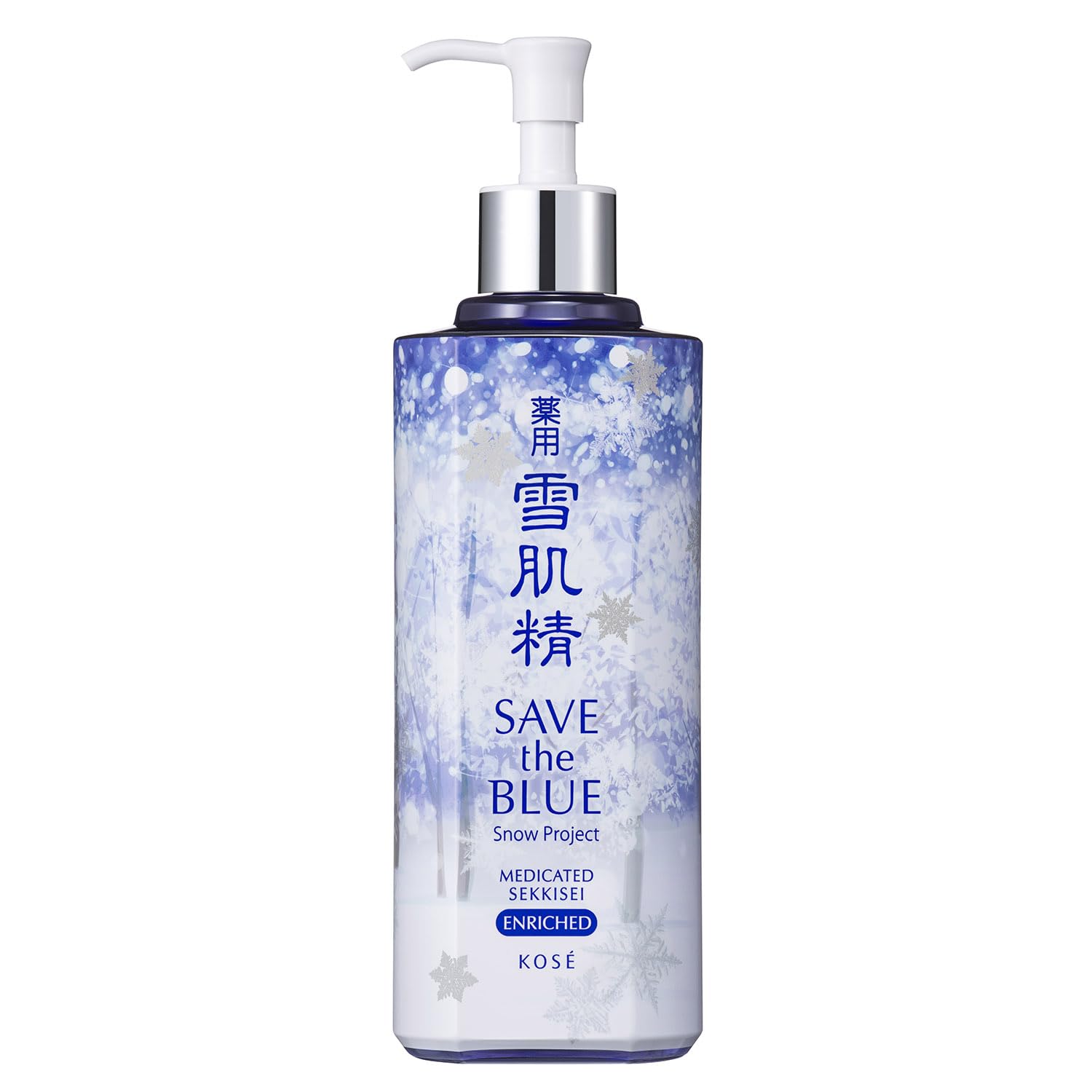 KOSÉ SAVE the BLUE  Project 500ml KOSÉ SEKKISEI Enrich Hair Tonic SAVE The BLUE 500mL – WAFUU