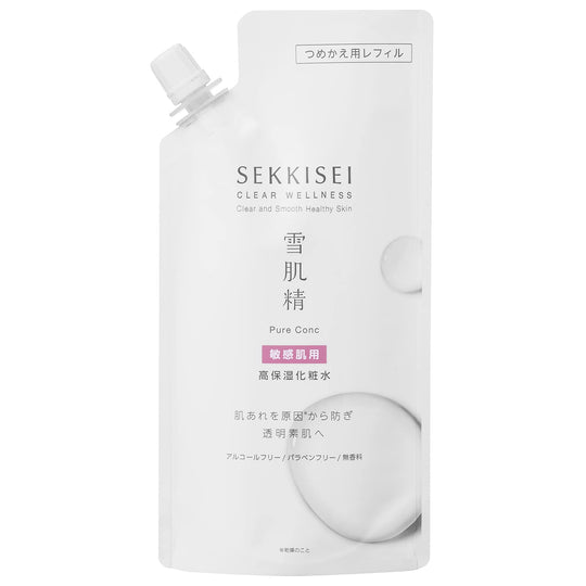 KOSÉ SEKKISEI Pure Conque SS Sensitive Skin Pore Moisturizing Lotion Refill 170mL - WAFUU JAPAN