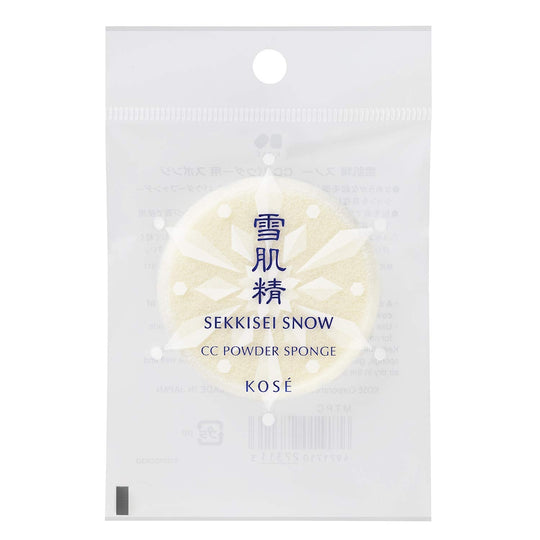 KOSÉ SEKKISEI Snow CC Powder Makeup Application Sponge - WAFUU JAPAN