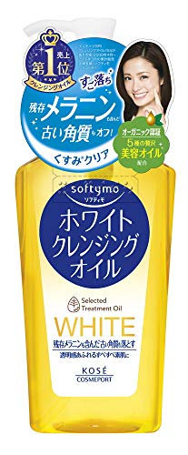 KOSE SoftyMo White Cleansing Oil 240mL - WAFUU JAPAN