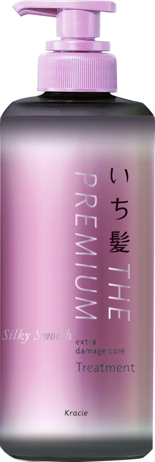 Kracie ICHIKAMI THE PREMIUM Extra Damage Care Conditioner Silky Smooth 480ml - WAFUU JAPAN