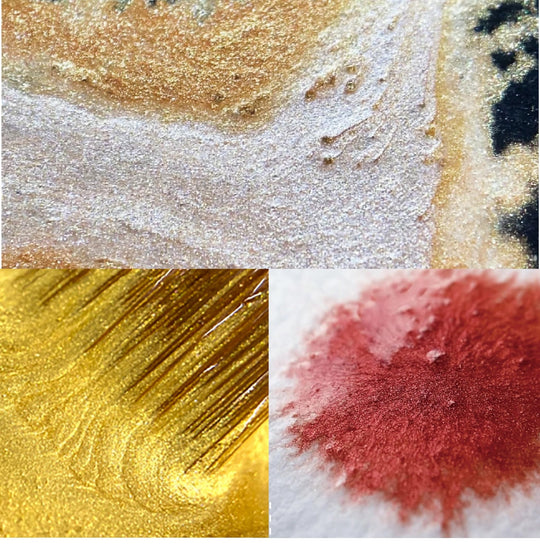 Kuretake Gansai Tambi Metallic Watercolor Set MC20 24 Colors - WAFUU JAPAN