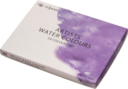 Kusakabe Transparent Watercolor Paint Set 54 Colors 5ml Japanese Style - WAFUU JAPAN