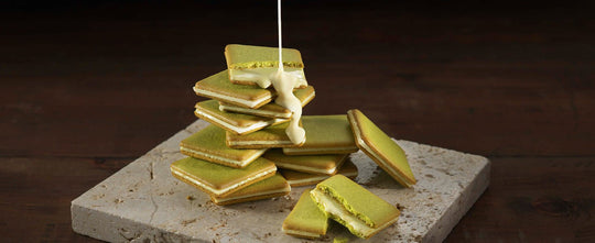 Kyoto Veneto Graccha Matcha Langue de Chat Cookies - WAFUU JAPAN