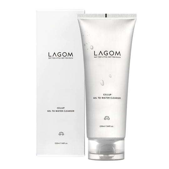 LAGOM Gel to Water Cleanser gel 220ml (Morning Facial Cleanser) - WAFUU JAPAN