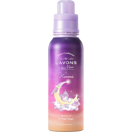 Lavons To the Moon Kuromi Design Fabric Softener Twilight Magic 500ml - WAFUU JAPAN