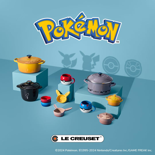 Le Creuset Pokémon Cocotte Every 18 (iridiscent knob) [Authorized Japan retailer - WAFUU JAPAN