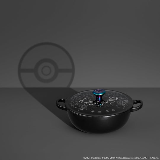 Le Creuset Pokémon Marmite 22cm iridescent knob Pokémon Collection - WAFUU JAPAN