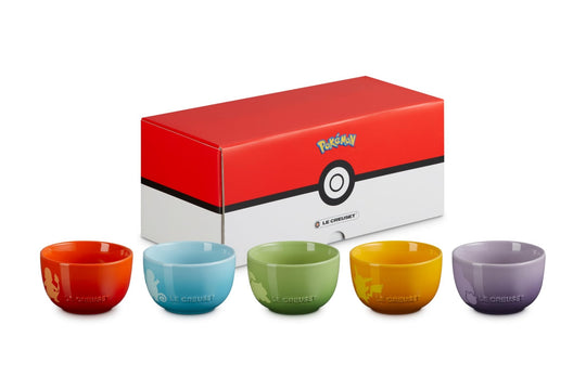 Le Creuset Pokémon Sphere Rice Bowl 5pcs set - WAFUU JAPAN