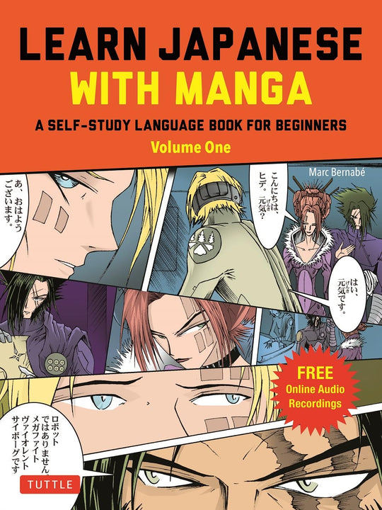 Learn Japanese with Manga Volume One Self - Study Language Book for Beginners - WAFUU JAPAN