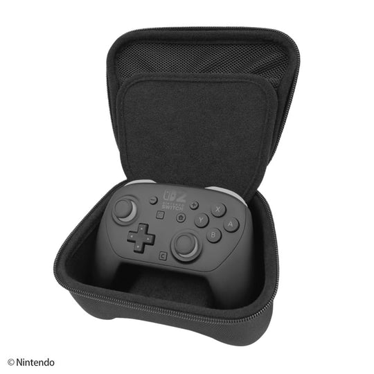 Licensed Nintendo Switch 2 Pro Controller Pouch Black - WAFUU JAPAN