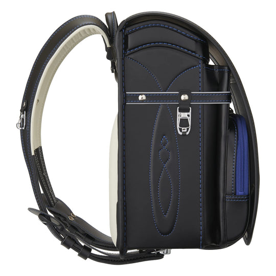 Lightweight Standard Randoseru Backpack A4/Tablet Compatible Black - WAFUU JAPAN
