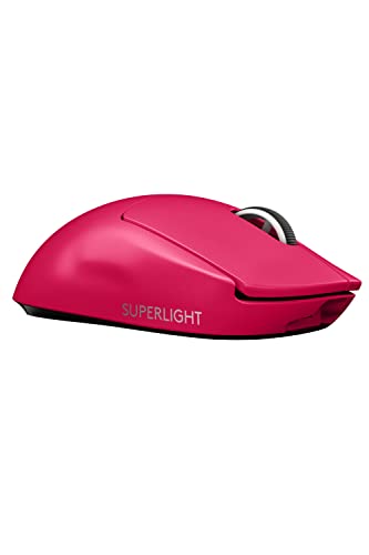 Logicool G PRO X SUPERLIGHT Wireless Gaming Mouse Magenta Pink 63g HERO 25K