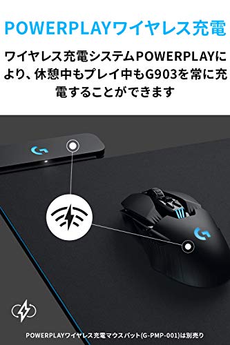 Logicool G903h LIGHTSPEED Wireless Gaming Mouse HERO 25K Sensor RGB - WAFUU JAPAN