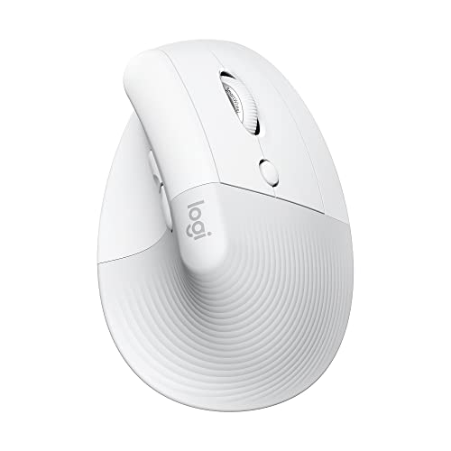 Logicool LIFT M800PG Wireless Vertical Ergonomic Mouse Pale Gray - WAFUU JAPAN