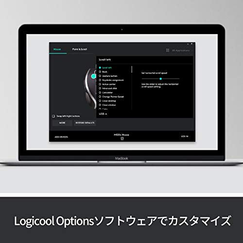 Logicool M500s Wired Mouse 7 Buttons Fast Scroll USB Black 4000dpi Windows Mac - WAFUU JAPAN