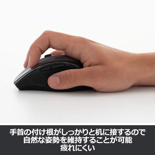 Logicool M705m Wireless Mouse 7 Buttons Fast Scrolling - WAFUU JAPAN