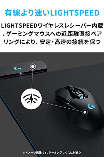 Logitech G POWERPLAY Wireless Rechargeable Gaming Mouse Pad G - PMP - 001 - WAFUU JAPAN