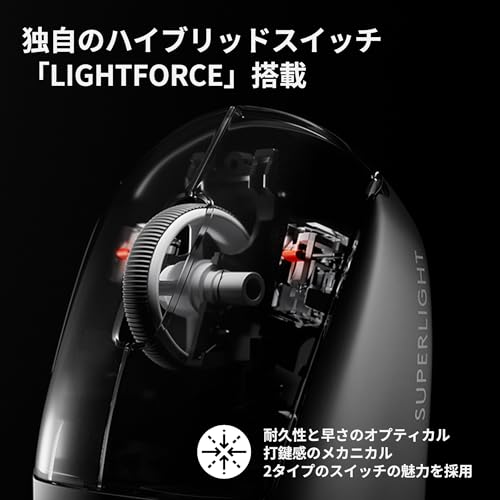 Logitech G PRO X SUPERLIGHT 2 Wireless Gaming Mouse 60g HERO2 USB - C Black - WAFUU JAPAN