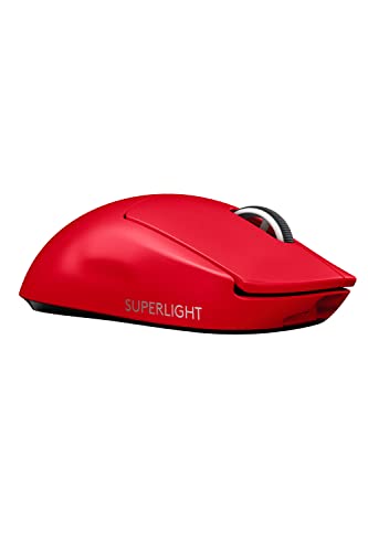 Logitech G PRO X SUPERLIGHT Red Wireless Gaming Mouse Lightweight 63g - WAFUU JAPAN