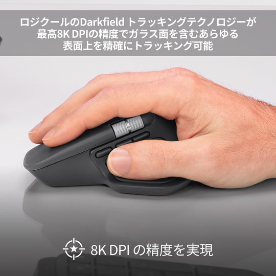 Logitech MX Master 4 Haptic Silent Mouse 8000dpi USB‑C - WAFUU JAPAN