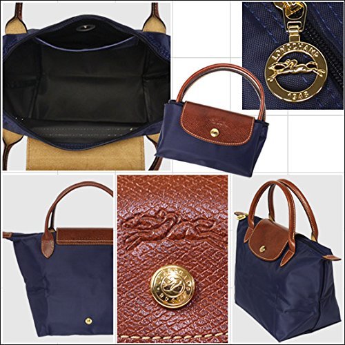 Longchamp Le Pliage Small Tote 1621 089 P68 Navy - WAFUU JAPAN