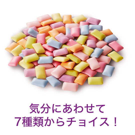 LOTTE XYLITOL GUM 7 kinds assorted bottle 143g - WAFUU JAPAN