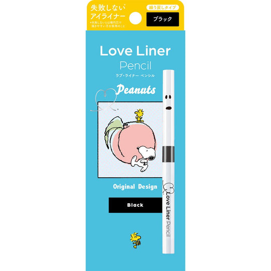 Love Liner Cream Pencil Eyeliner Snoopy Design (Black) - WAFUU JAPAN