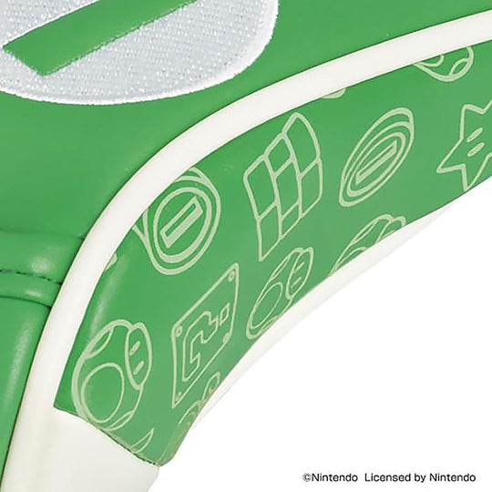 Luigi Super Mario Fairway Wood Headcover (SMHF002) - WAFUU JAPAN