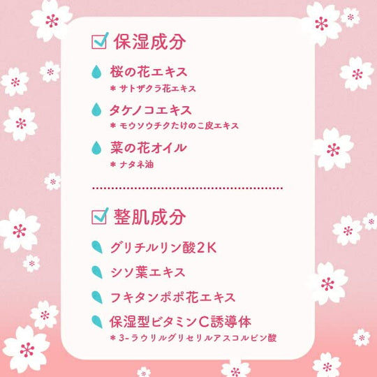 LuLuLun Face Mask Moisturizing UV Protection Premium Sakura (Sakura Scent) 7 x 5 bags - WAFUU JAPAN