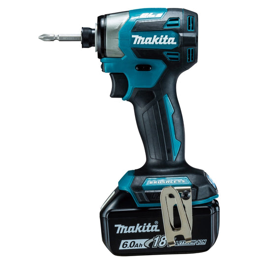 Makita 18V Cordless Impact Driver TD173DX - 6Ah x2 Case; charger not included - WAFUU JAPAN
