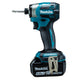 Makita Cordless Impact Driver 18V, केस सहित, चार्जर शामिल नहीं TD173DX 6Ah x2