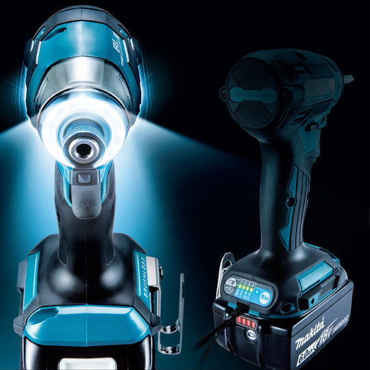 Makita 18V Cordless Impact Driver (Yellow) — 2x 6Ah batteries Charger & Case - WAFUU JAPAN