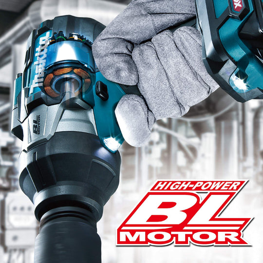 Makita 40Vmax Impact Wrench Kit TW001GRDX — 2×2 5Ah Batteries Charger & Case - WAFUU JAPAN