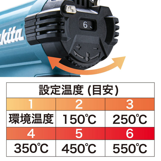 Makita Heat Gun 18V battery and charger sold separately with case HG181DZK - WAFUU JAPAN