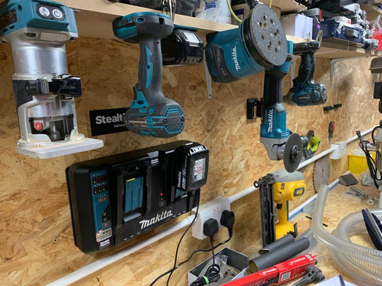 Makita Stealth Tool Mounts for Makita LXT (4‑Pack Black) - WAFUU JAPAN