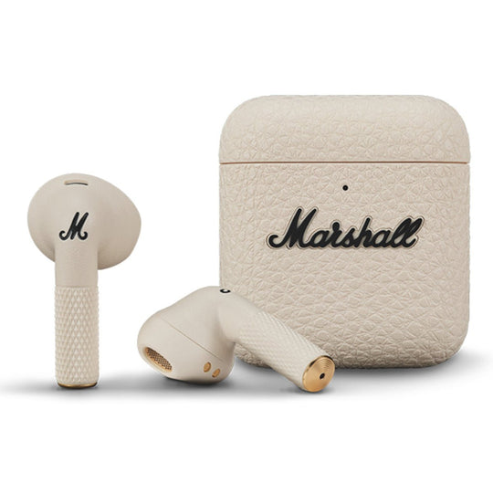 Marshall Minor IV Wireless Earbuds Bluetooth Qi Charging Cream Domestic Model - WAFUU JAPAN