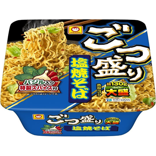 Maruchan Gotsumori Salted Yakisoba 156g x 12pcs - WAFUU JAPAN