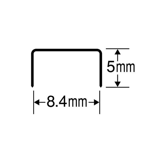 MAX Stapler Staples Handy Type No 10 1M 10 Pieces - WAFUU JAPAN